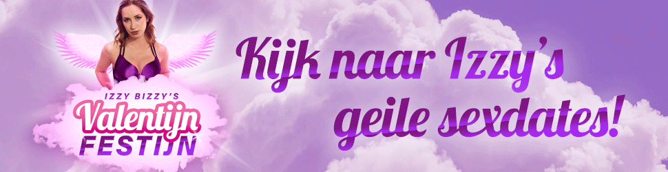 Banner valentijn festijn izzy bizzy live