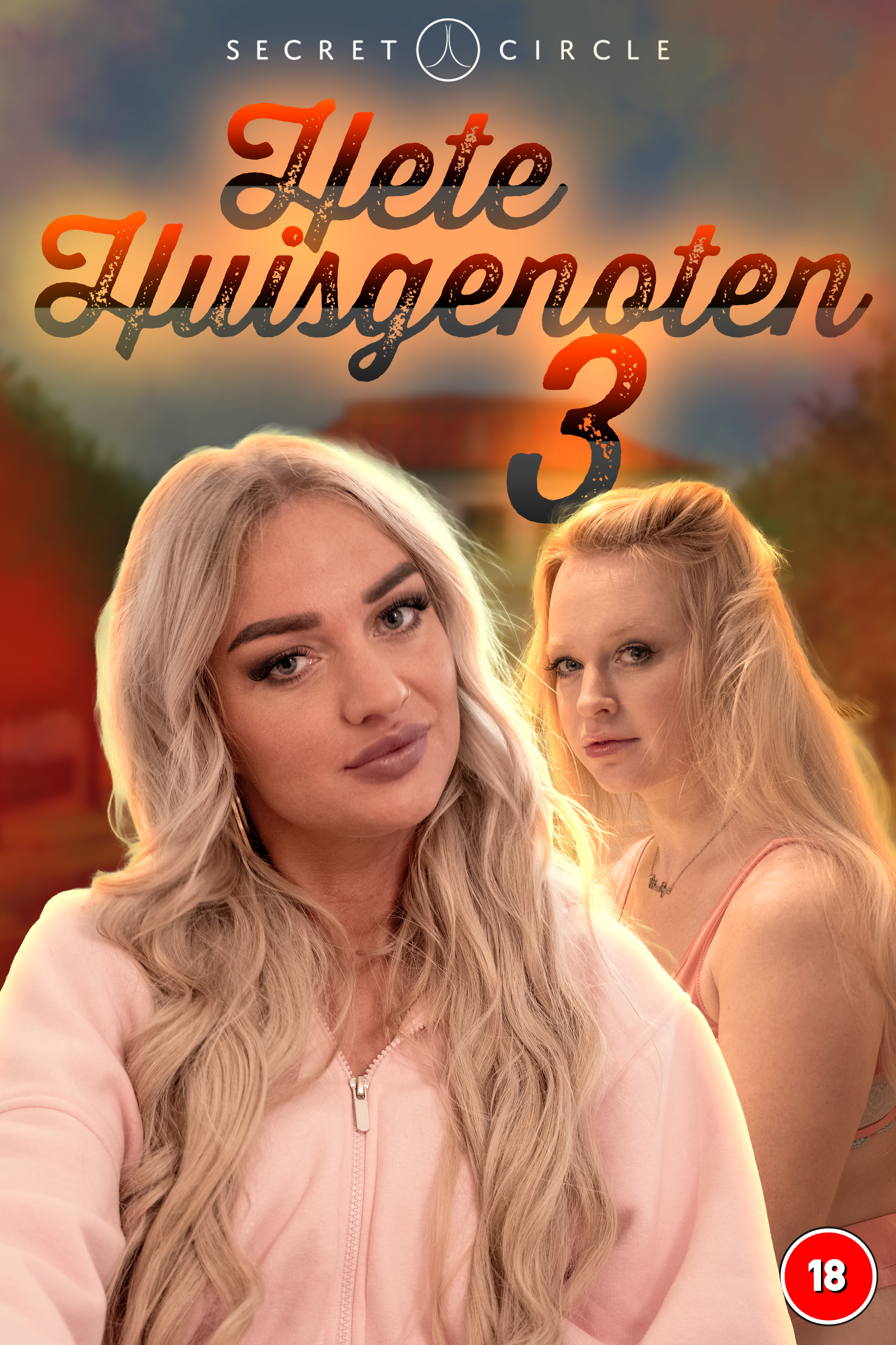 Poster van de seksfilm: Hete Huisgenoten 3 Geile foto van de hete Secret Circle seksfilm: Hete Huisgenoten 3