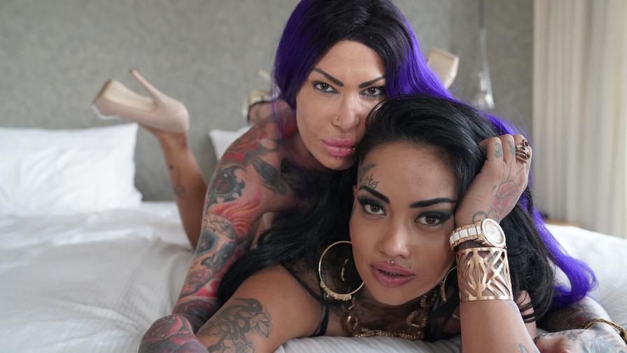 Calisi Ink En Bibi in Vlammende Trio